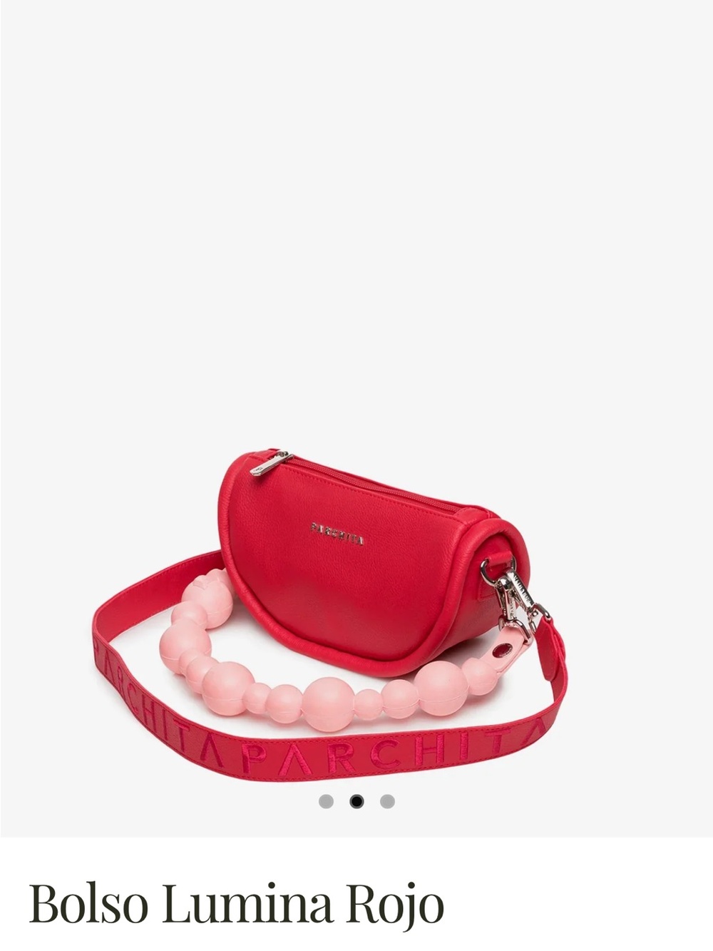Bolso Lumina Rojo - Red Women's Crossbody Bag